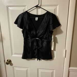 3/$12 Sale NWT MSK Black Dressy Top